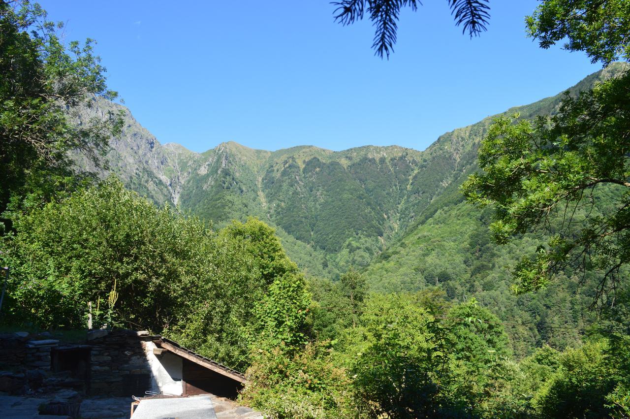 Secret Mountain Retreat Valle Cannobina Orasso Exteriör bild
